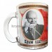Кружка стеклянная 320 мл. (012) Путин и Хрущев