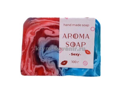 Мыло Sexy  100 гр. глицериновое (AROMA SOAP)