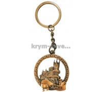 Брелок Крым (key 49-В) Ласточкино гнездо  контурное бронза 12 шт./уп.