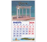 Алушта (090-05-01-00) календарь-магнит 10шт/уп.