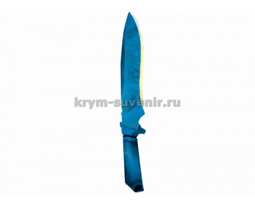 Нож сувенирный деревянный классический (2) Гамма Волны