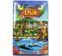 Карты игральные Видовые Крым с дельфинами 32 шт СС