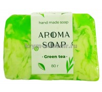 Мыло (AROMA SOAP) Green tea 80 гр. глицериновое