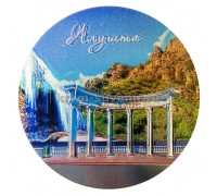 Магнит фольга круг. (№ 13-21) Алушта (Карабут) 10 шт./уп.