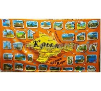 Полотенце сауна М/Ф Крым гравюра ОРАНЖ, 175 х 100, 6 шт./уп.