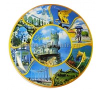 Тарелка керамическая (DL-18) Крым 20 см., 6 шт./уп.
