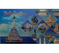 Магнит фольга (№10-146) Севастополь коллаж (Карабут) 10 шт./уп.